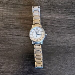 AUTHENTIC Coach Silver Watch with White Dial
